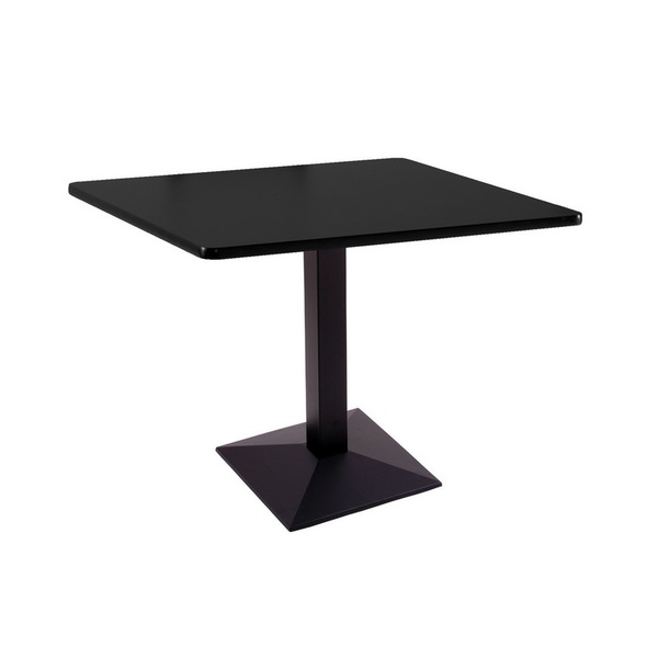 Holland Bar Stool Co 30" 217 Black Table, 36" x 36" Square Top 21730BW36SQ